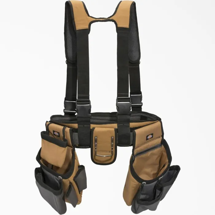 4Piece Carpenter039s Rig Brown Duck Brown Duck bd Men Dickies Tool Bags