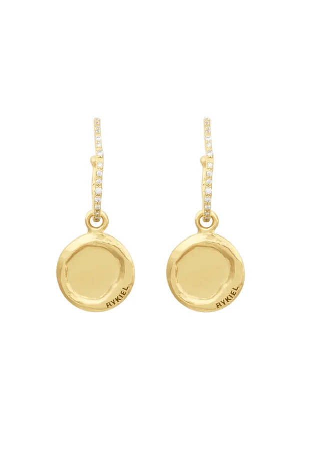 Accessories Earrings Sonia Rykiel Golden Medals Rykiel Earrings