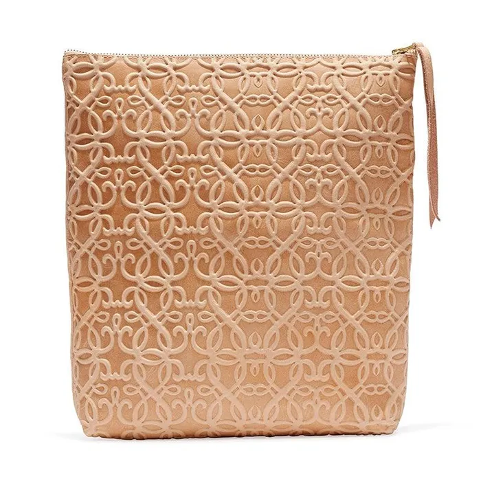 Accessories Women Alex And Ani Gabriel Leather Fold Over Clutch Blush