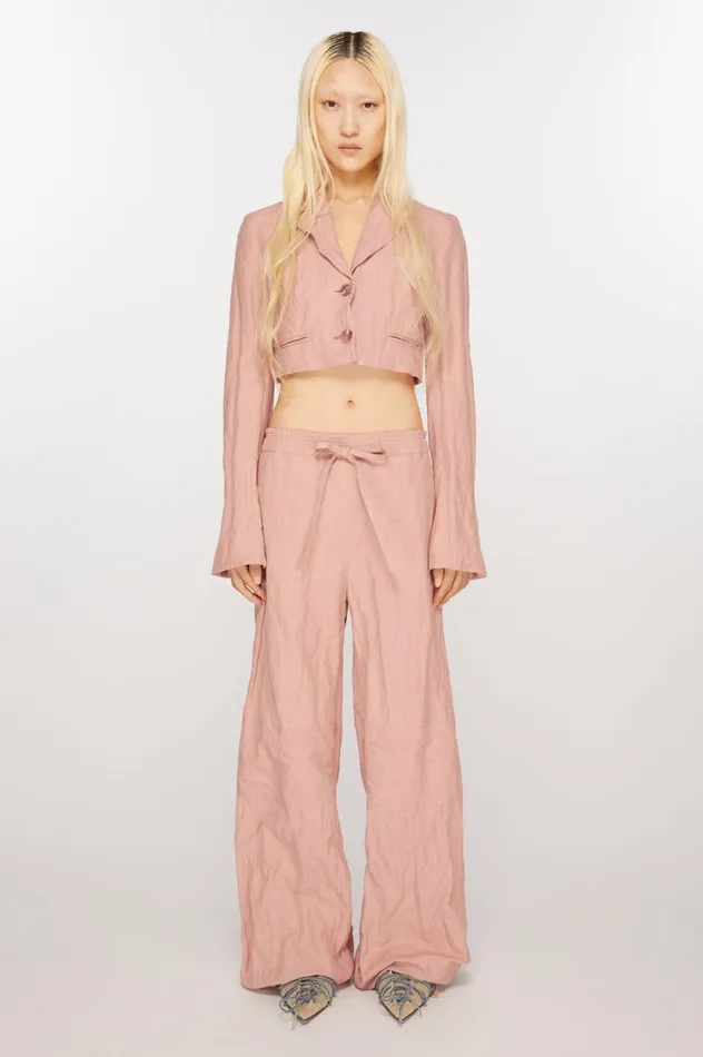 Acne Studios Casual Trousers Old Pink Women Trousers