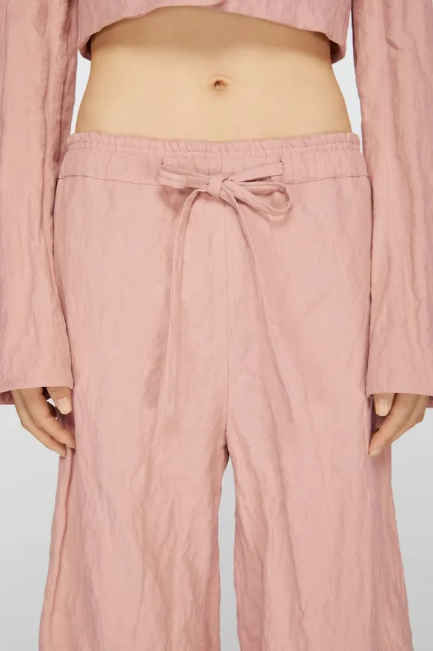 Acne Studios Casual Trousers Old Pink Women Trousers
