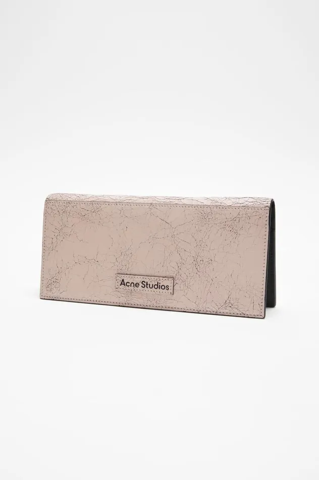 Acne Studios Continental Wallet Pastel Pink Men Small Leather Goods