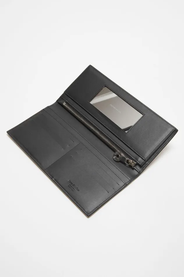 Acne Studios Continental Wallet Pastel Pink Men Small Leather Goods