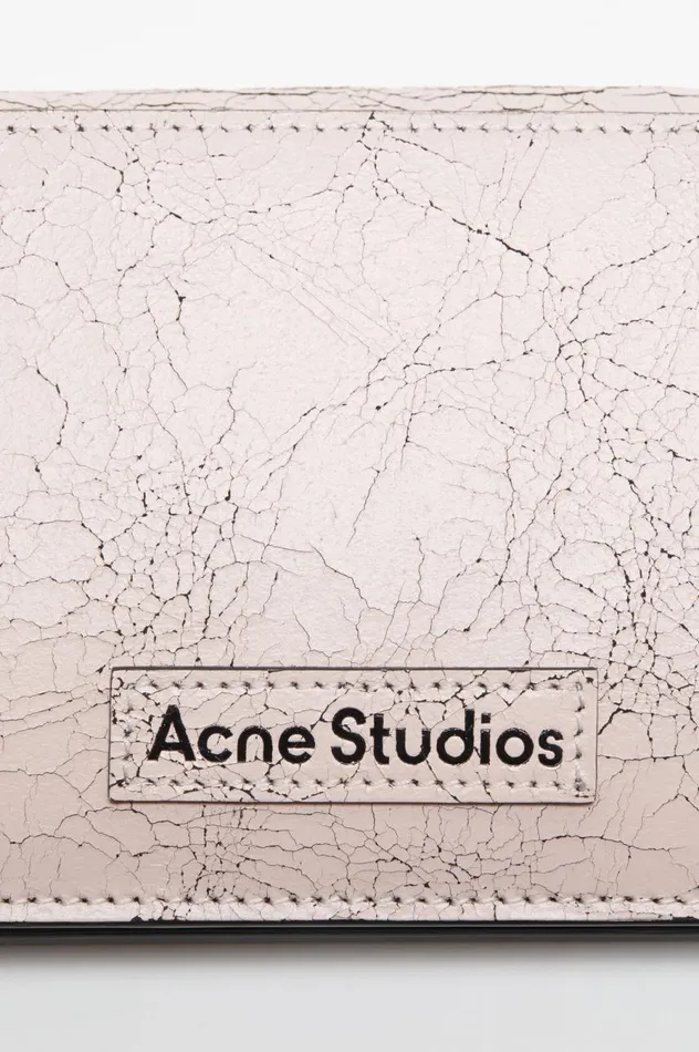 Acne Studios Continental Wallet Pastel Pink Men Small Leather Goods