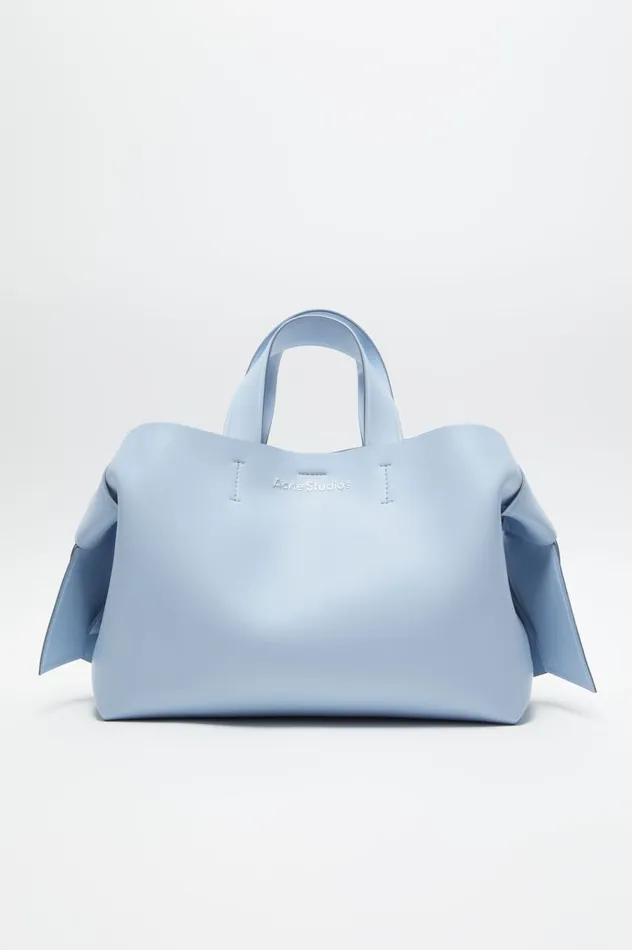 Acne Studios Musubi Midi Tote Baby Bluebrown Men Bags