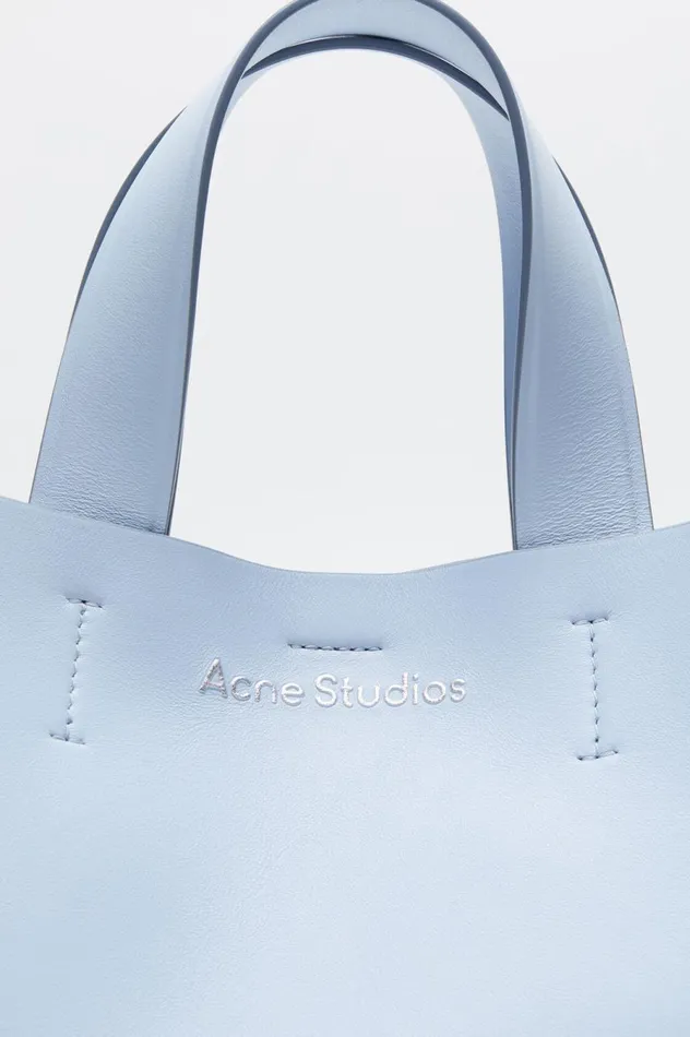 Acne Studios Musubi Midi Tote Baby Bluebrown Women Bags