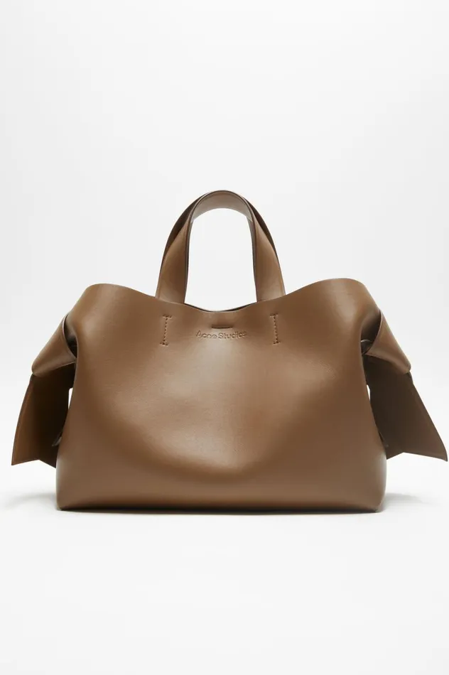 Acne Studios Musubi Midi Tote Camel Brown Women Bags