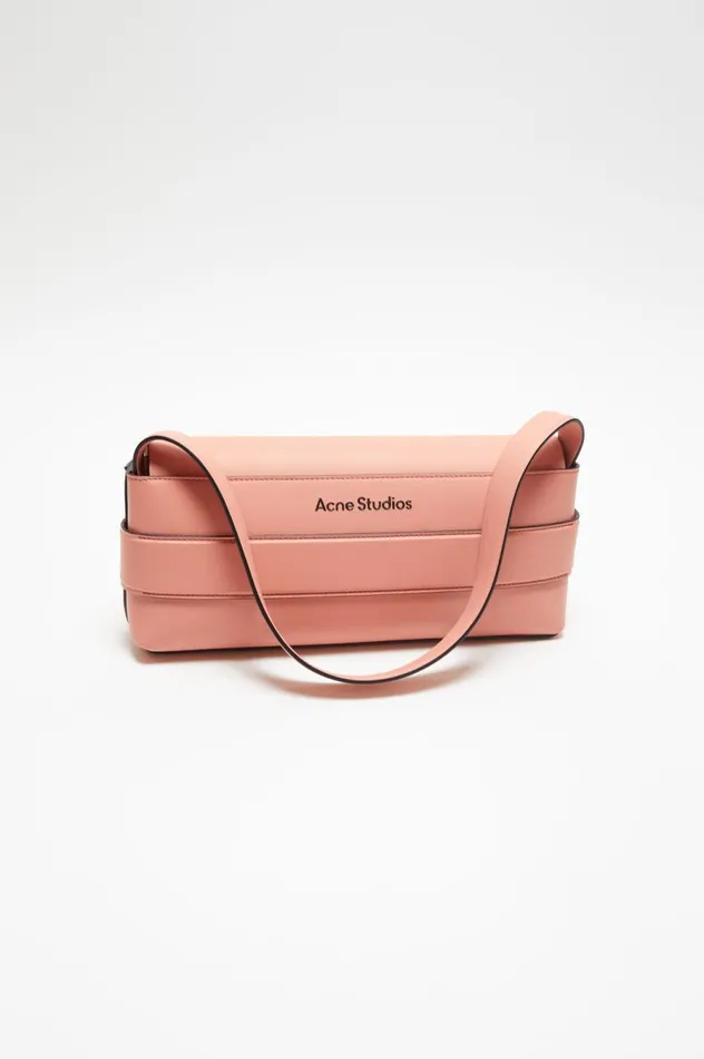 Acne Studios Musubi Shoulder Bag Salmon Pink Women Bags