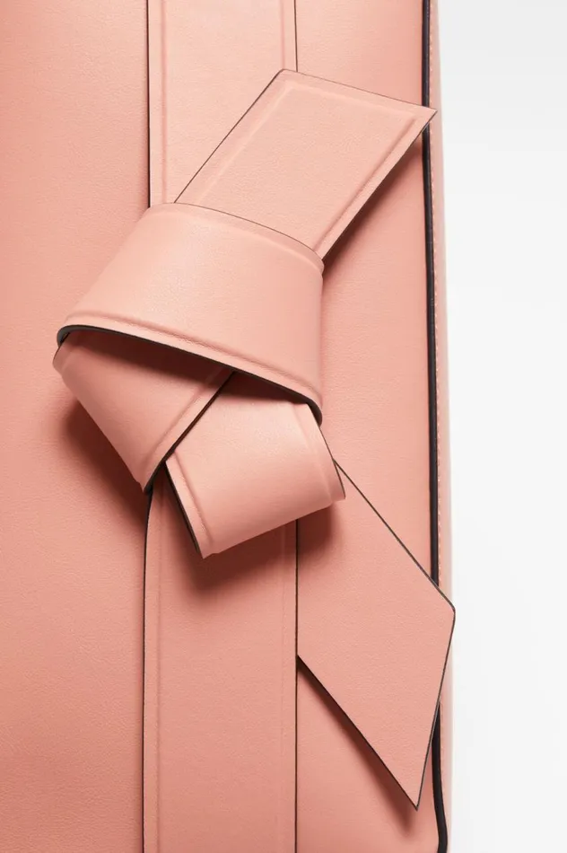 Acne Studios Musubi Shoulder Bag Salmon Pink Women Bags