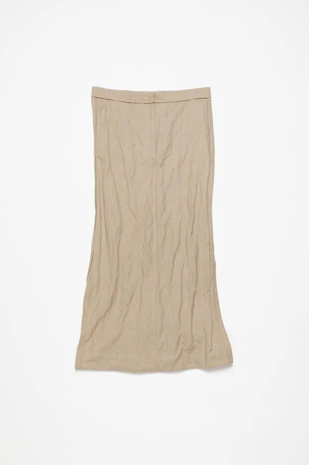 Acne Studios Tailored Skirt Cold Beige Women Skirts