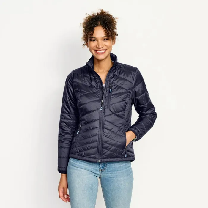 Active Women Orvis Womens Recycled Drift Jacket Navy