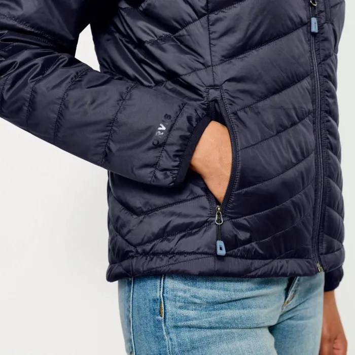 Active Women Orvis Womens Recycled Drift Jacket Navy