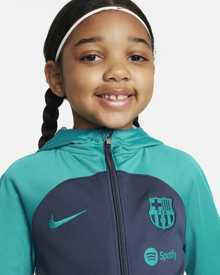 All Clothing Kids Nike FC Barcelona Strike Third Thunder Bluethunder Blueenergyenergy