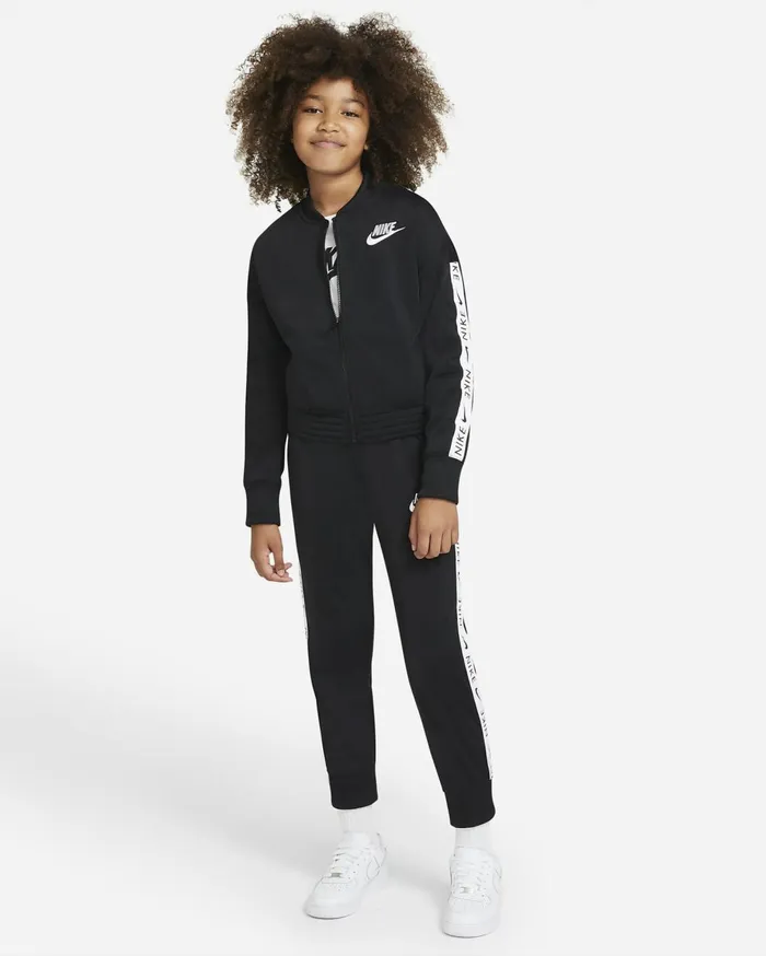 All Clothing Kids Nike Sportswear Blackwhitewhite