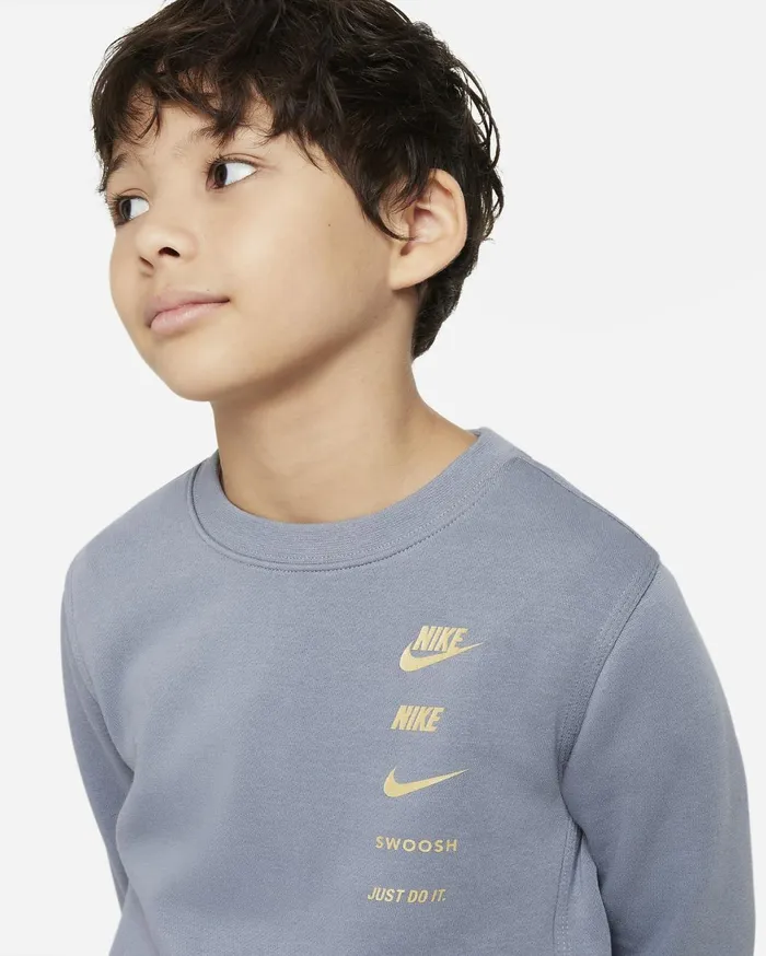 All Clothing Kids Nike Sportswear Standard Issue Cool Grey