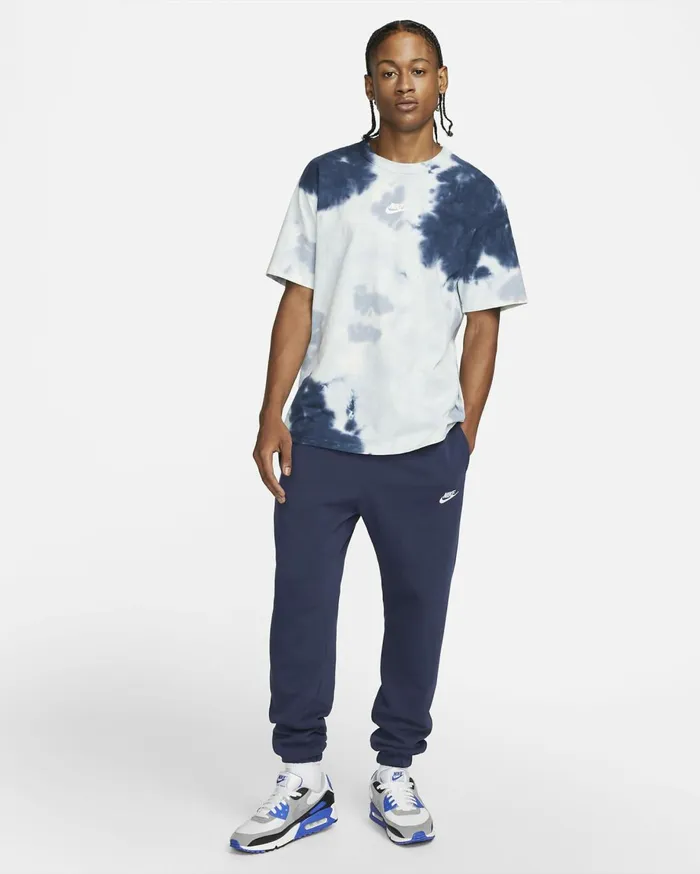 All Clothing Men Nike Sportswear Club Fleece Midnight Navymidnight Navywhite