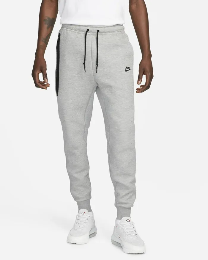 All Clothing Men Nike Sportswear Tech Fleece Dark Grey Heatherblack