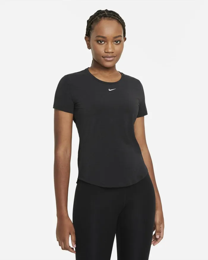 All Clothing Women Nike DriFIT UV One Luxe Black