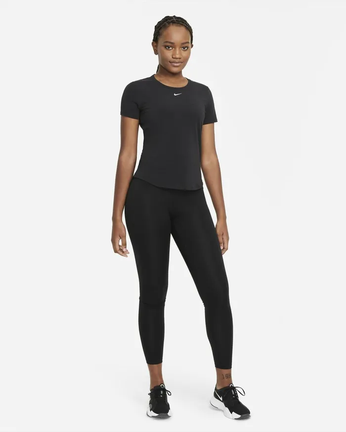All Clothing Women Nike DriFIT UV One Luxe Black