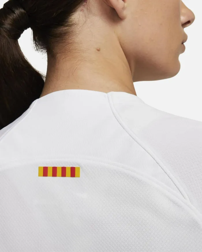 All Clothing Women Nike FC Barcelona 202324 Stadium Away Whiteuniversity Redroyal Blueroyal Blue