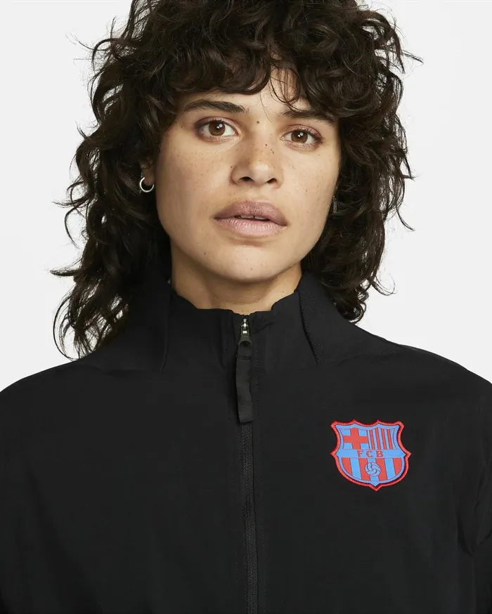 All Clothing Women Nike FC Barcelona Blacksignal Blue