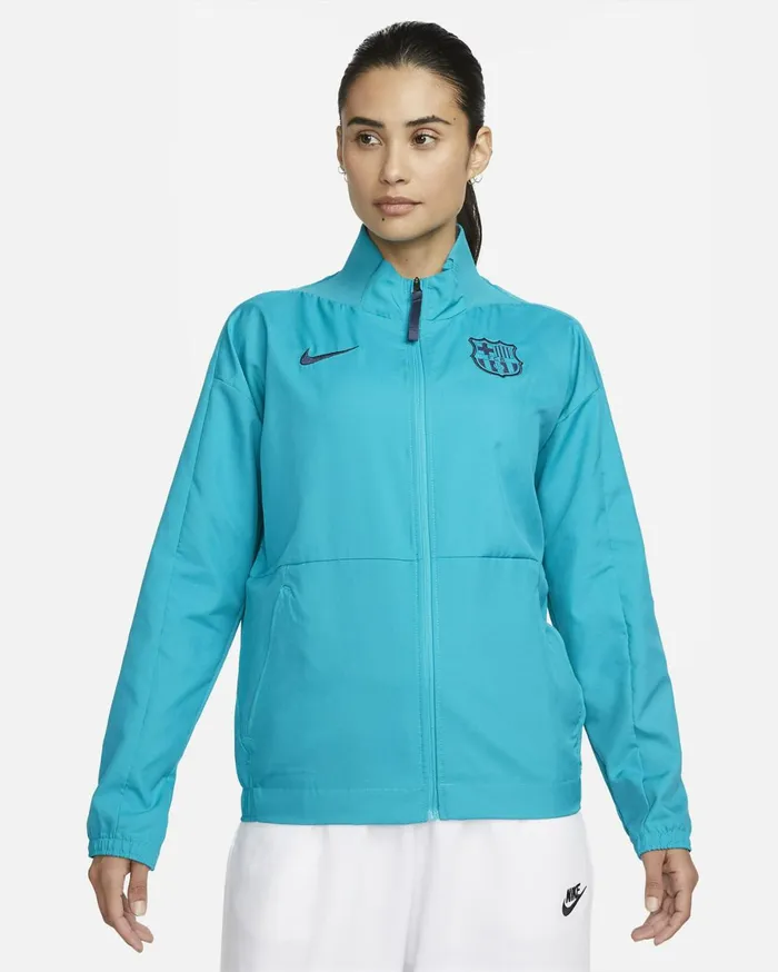All Clothing Women Nike FC Barcelona Third Energythunder Blue
