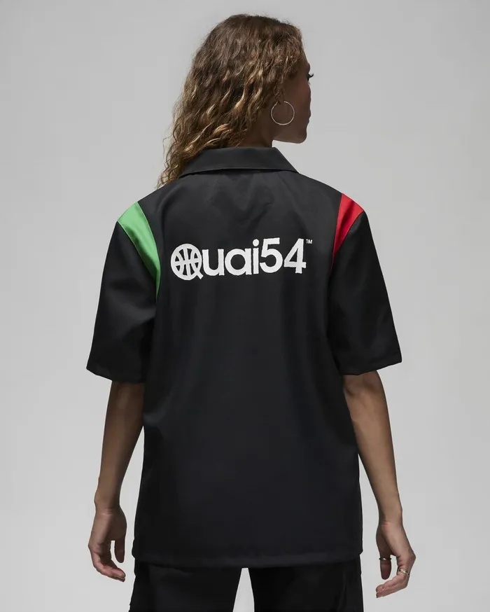 All Clothing Women Nike Jordan Quai 54 Blackuniversity Redclassic Green