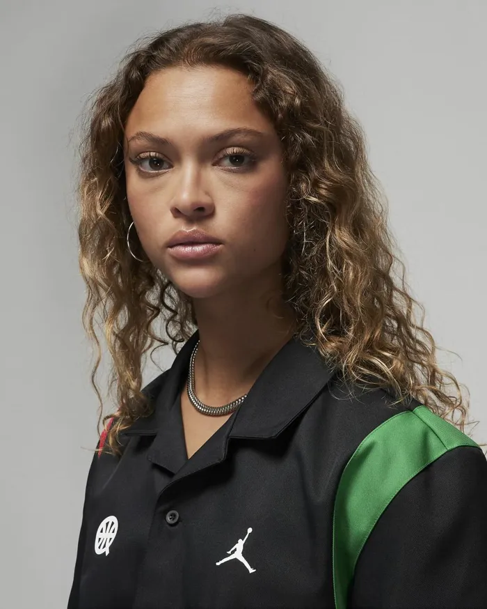 All Clothing Women Nike Jordan Quai 54 Blackuniversity Redclassic Green