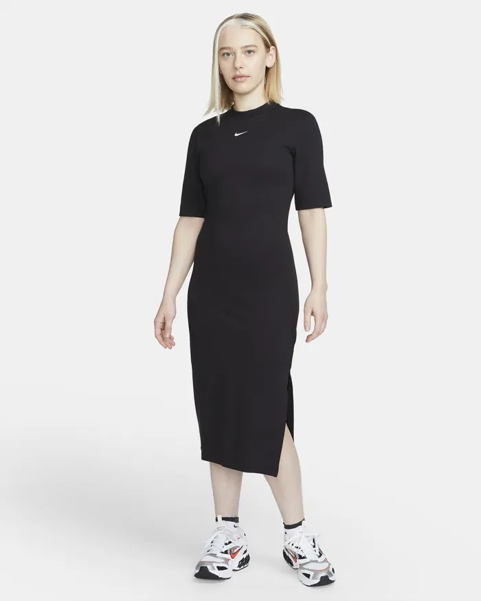 All Clothing Women Nike Sportswear Chill Knit Blackwhite