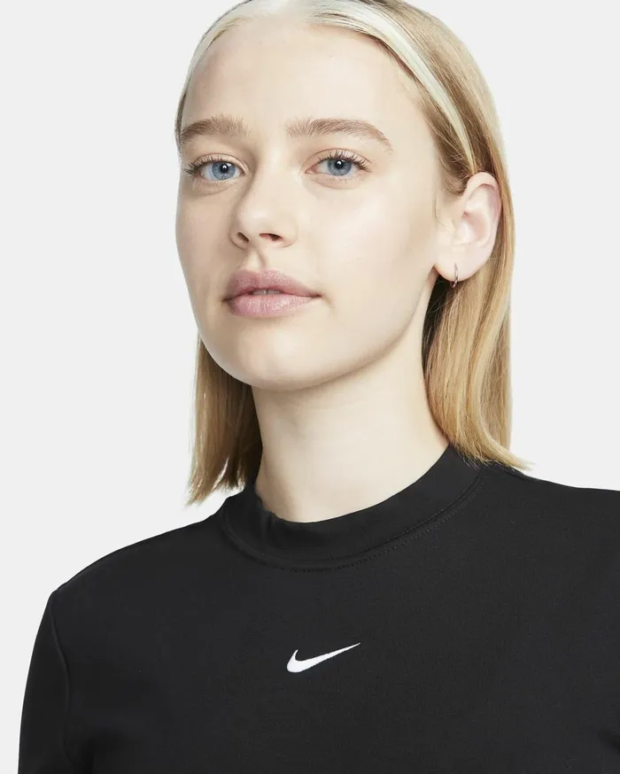 All Clothing Women Nike Sportswear Chill Knit Blackwhite