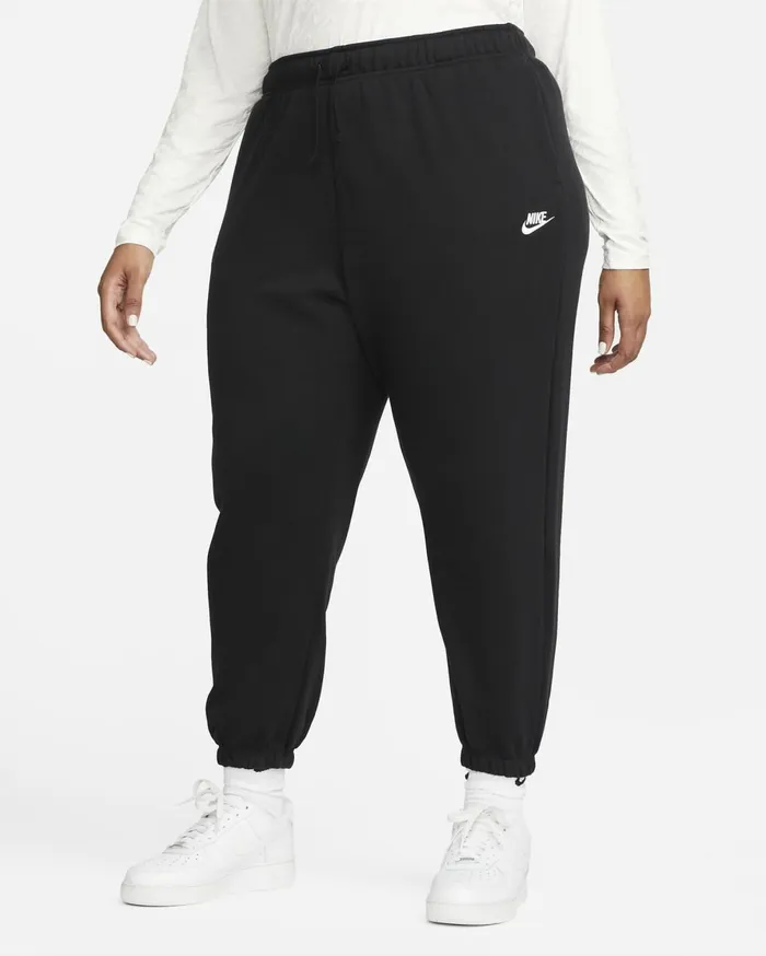 All Clothing Women Nike Sportswear Club Fleece Blackwhite