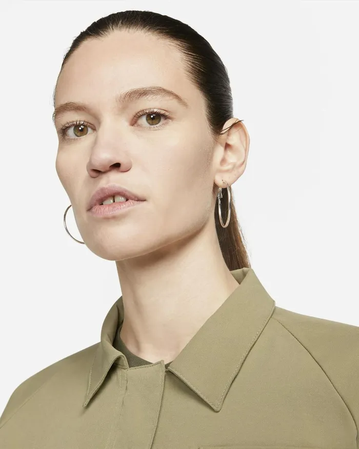 All Clothing Women Nike Sportswear Swoosh Neutral Oliveblack