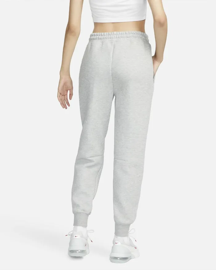 All Clothing Women Nike Sportswear Tech Fleece Dark Grey Heatherblack