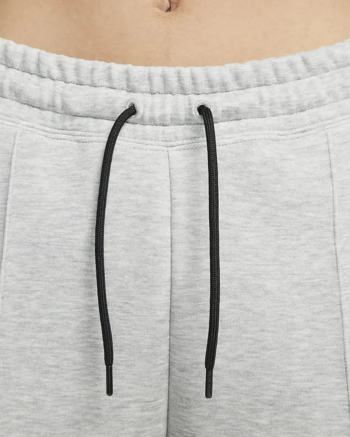 All Clothing Women Nike Sportswear Tech Fleece Dark Grey Heatherblack