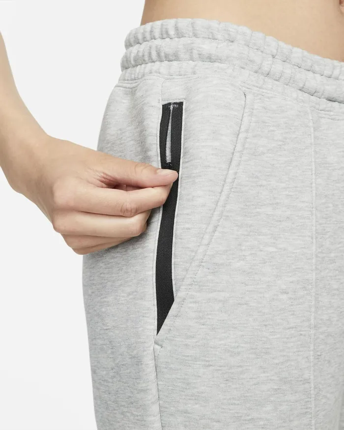 All Clothing Women Nike Sportswear Tech Fleece Dark Grey Heatherblack