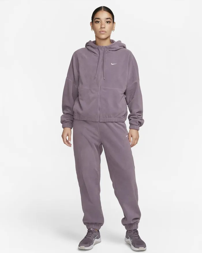 All Clothing Women Nike ThermaFIT One Violet Dustpale Ivory