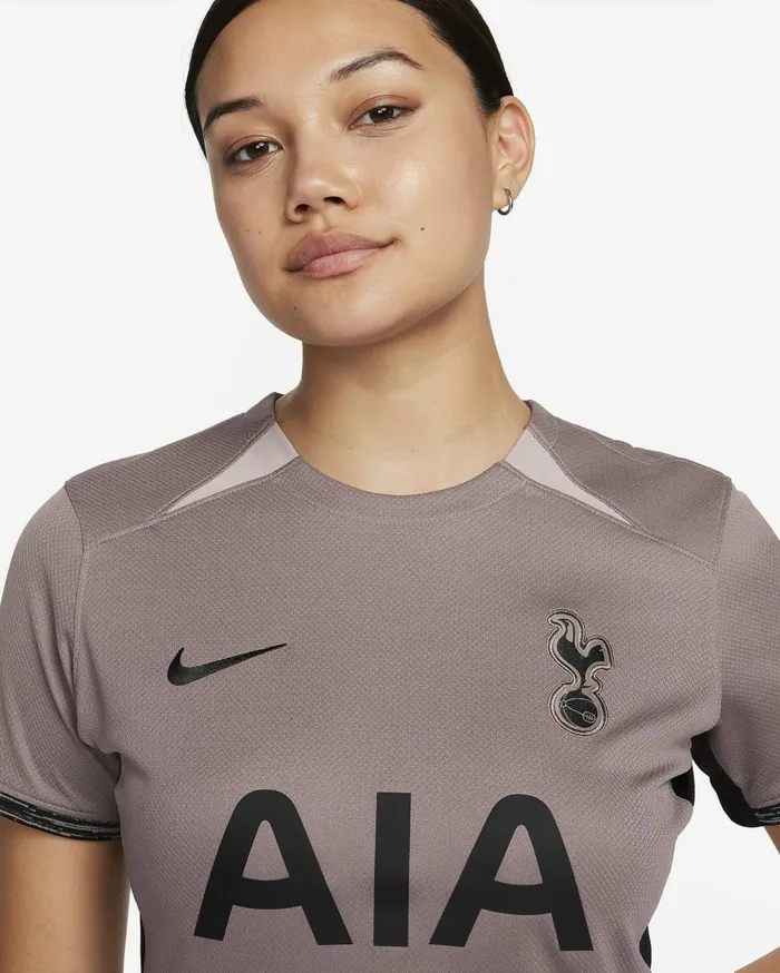 All Clothing Women Nike Tottenham Hotspur 202324 Stadium Third Taupe Hazediffused Taupeblack