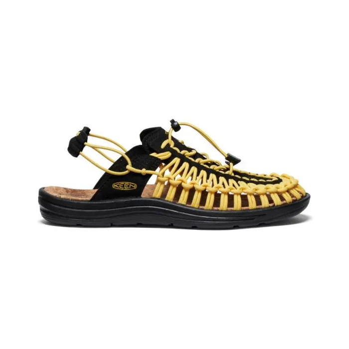All Gender UNEEK II Convertible BlackKeen Yellow Sandal Men KEEN Sandals