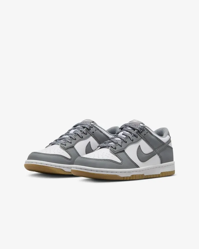 All Shoes Kids Nike Dunk Low Whitelight Iron Oregum Light Brownsmoke Grey