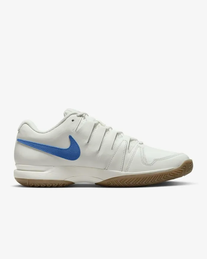All Shoes Men Nike NikeCourt Air Zoom Vapor 95 Tour Leather Sailgum Light Brownuniversity Blue