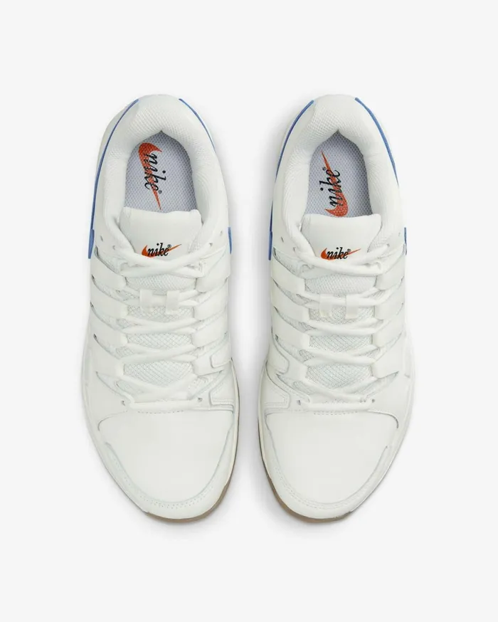 All Shoes Men Nike NikeCourt Air Zoom Vapor 95 Tour Leather Sailgum Light Brownuniversity Blue