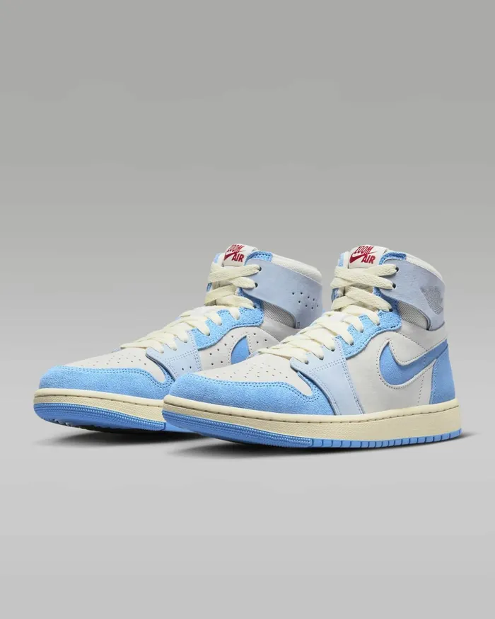 All Shoes Women Nike Air Jordan 1 Zoom CMFT 2 Phantomice Bluegym Reduniversity Blue