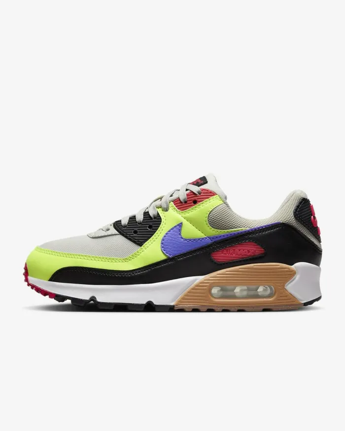All Shoes Women Nike Air Max 90 Light Bonevoltblacklight Ultramarine