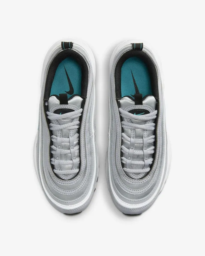 All Shoes Women Nike Air Max 97 Wolf Greywhiteblackteal Nebula