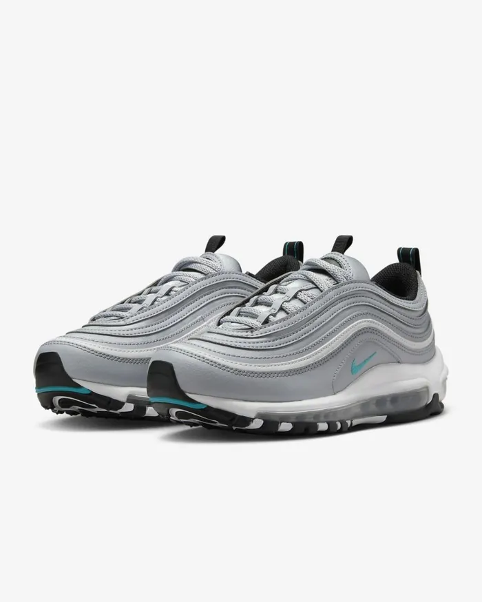All Shoes Women Nike Air Max 97 Wolf Greywhiteblackteal Nebula