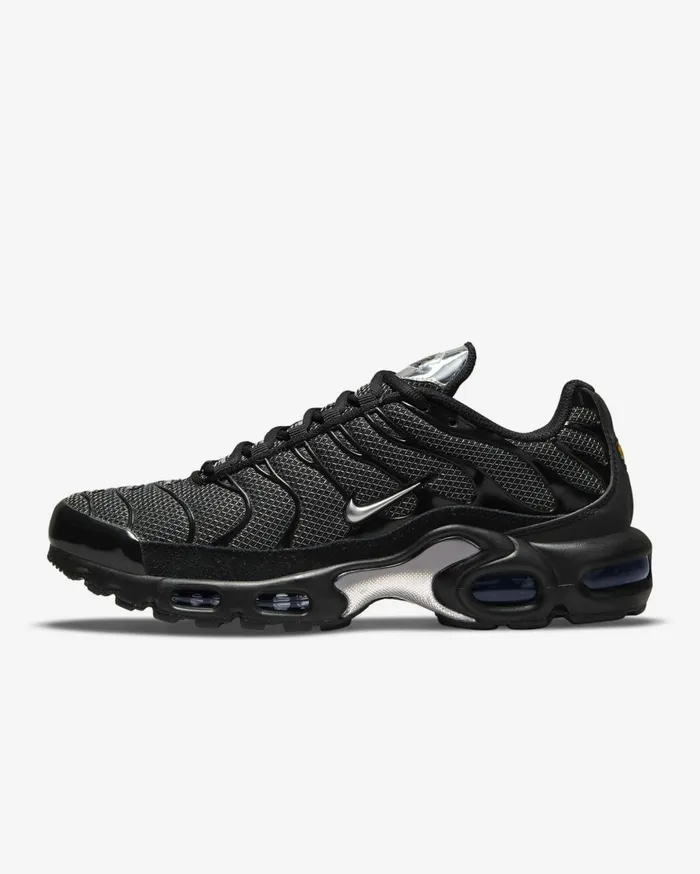 All Shoes Women Nike Air Max Plus Blackturquoise Bluemetallic Silver