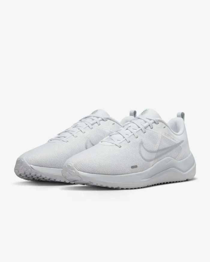 All Shoes Women Nike Downshifter 12 Whitepure Platinummetallic Silver