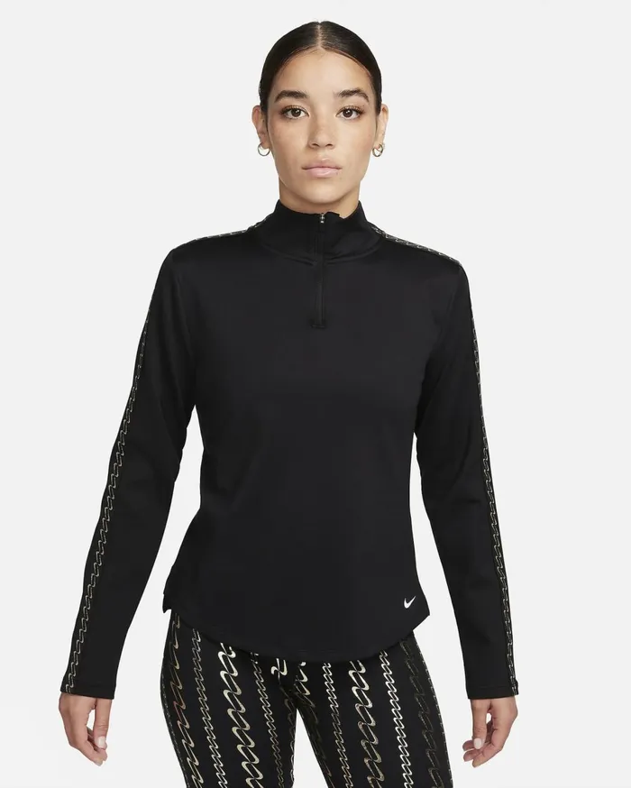 All Sports Women Nike ThermaFIT One Blackwhite