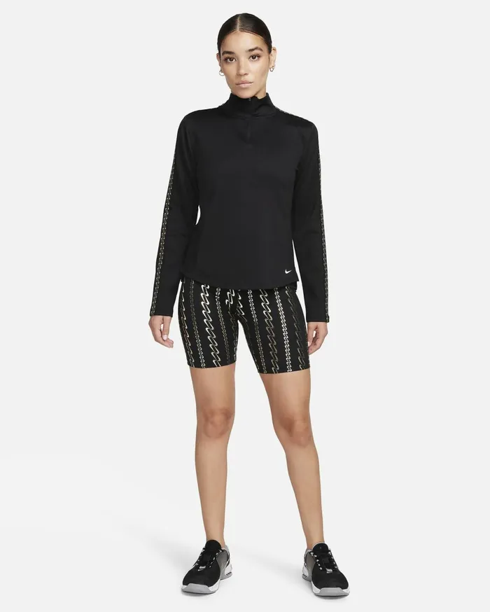 All Sports Women Nike ThermaFIT One Blackwhite
