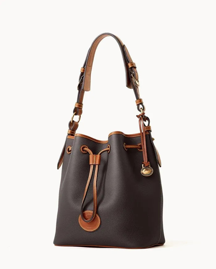 All Weather Leather 30 Drawstring 25 Black Women Dooney and Bourke Shoulder Bags All Weather Leather 30 Drawstring 25 Black Women Dooney and Bourke Shoulder Bags